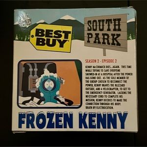 Mezco South Park FROZEN KENNY Figure Set Best Buy Exclusive 2008 RARE New in Box